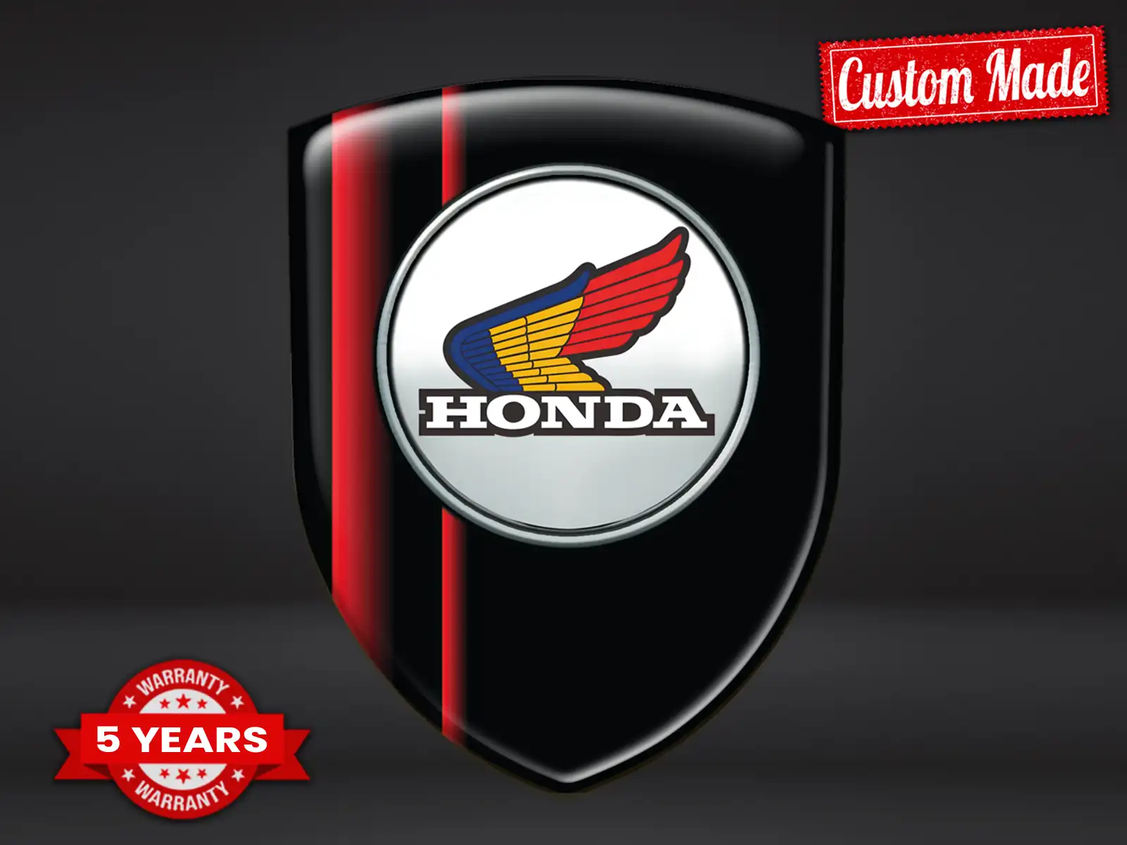 Honda Fenstersticker Limitiert Professionell Stabil